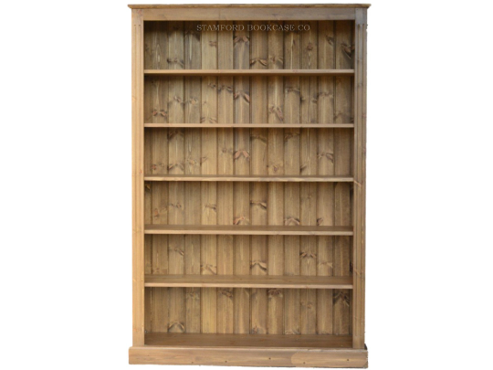 thumbnail image 2 of 71-Inch 6-Shelf Wood Bookcase – Adjustable Tall Storage Shelving, White MDF, Free Standing, 132lb Capacity 2 of 3